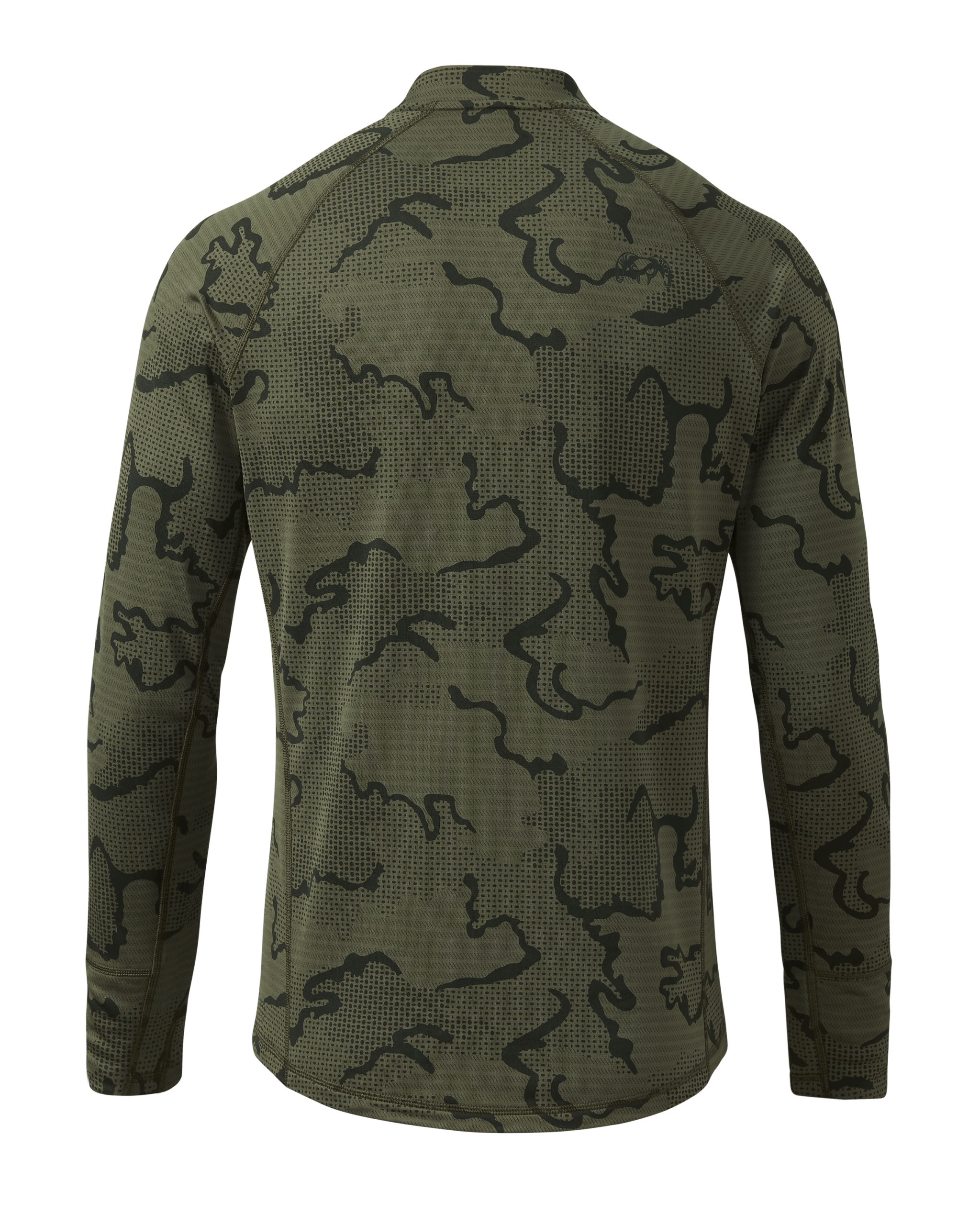 Outlet Ridgepoint Fleece Henley | Olive Tonal - Image 2