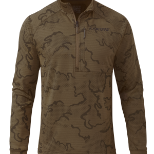 Ridgepoint Fleece Zip-T | Coyote Brown Tonal