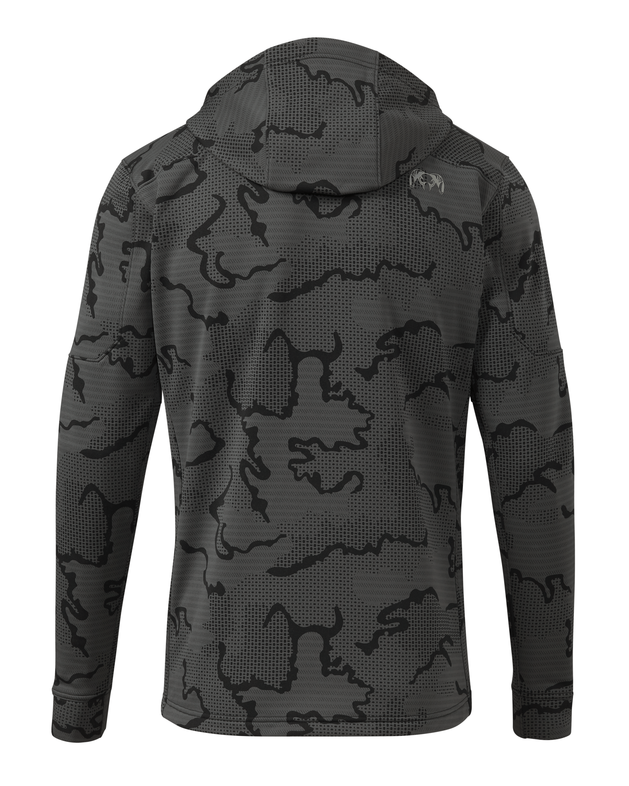 Ridgepoint Fleece Hoodie | Black Tonal - Image 2