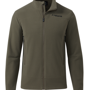 Border Fleece Full Zip | Ash