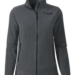 Women's Border Fleece Full Zip | Gunmetal