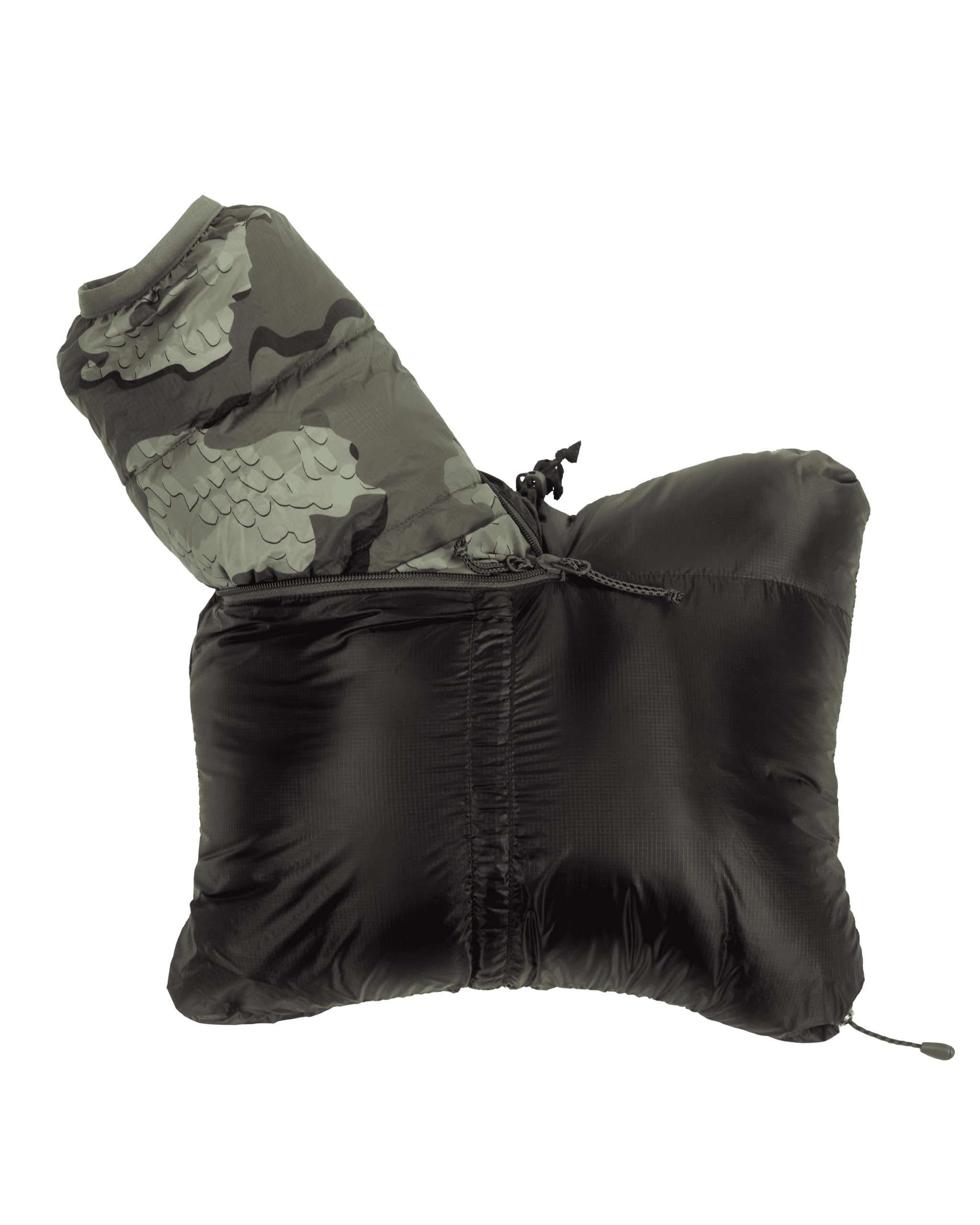 Super Down LT Hooded Jacket | Black - Image 5