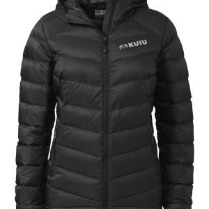 Women's Super Down LT Hooded Jacket | Black