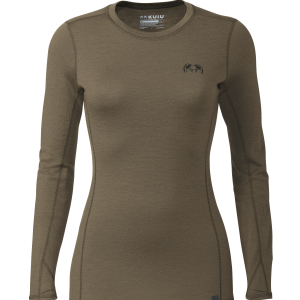 Women's ULTRA Merino 145 LS Crew | Ash