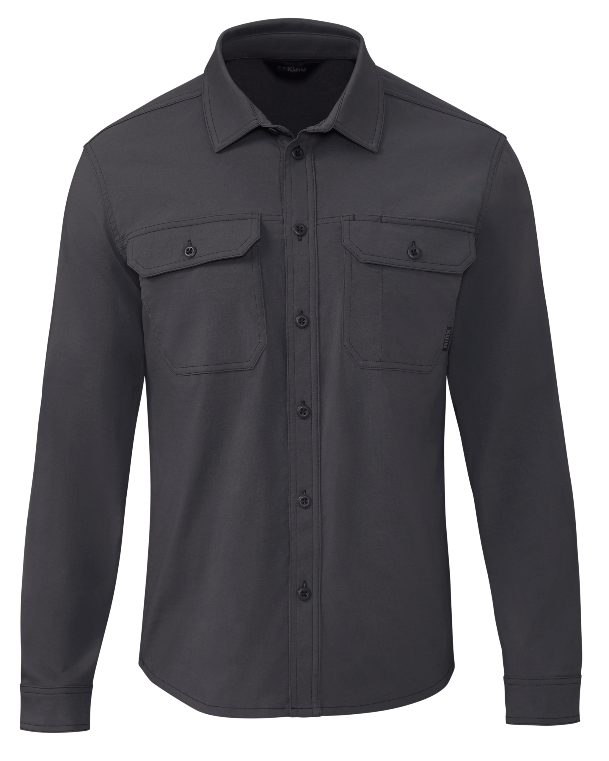 Outlet Motive LS Workgrade Shirt | Gunmetal