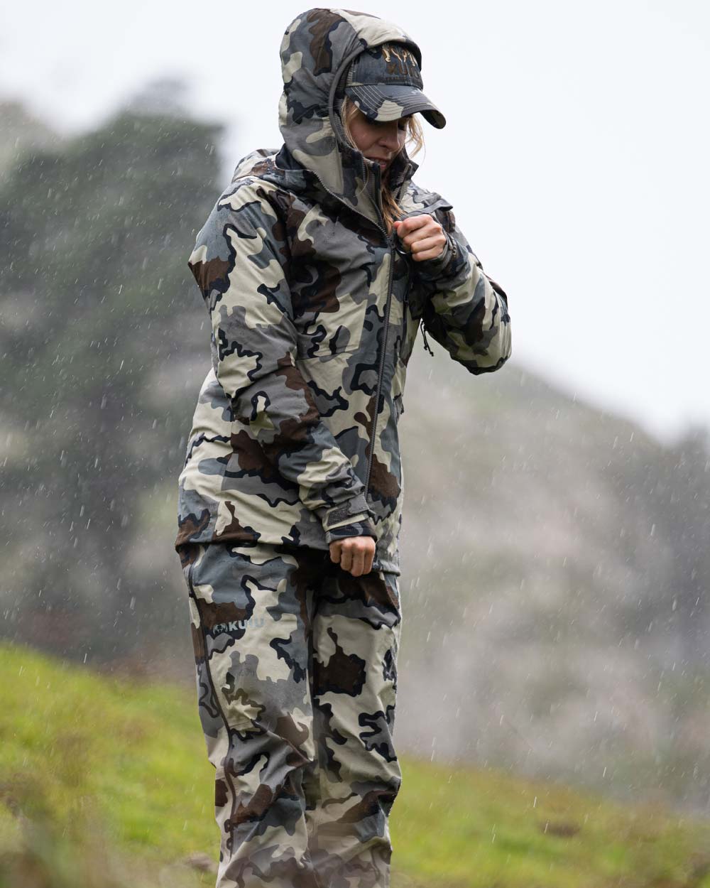 Women's Chugach TR Rain Jacket | Verde - Image 6