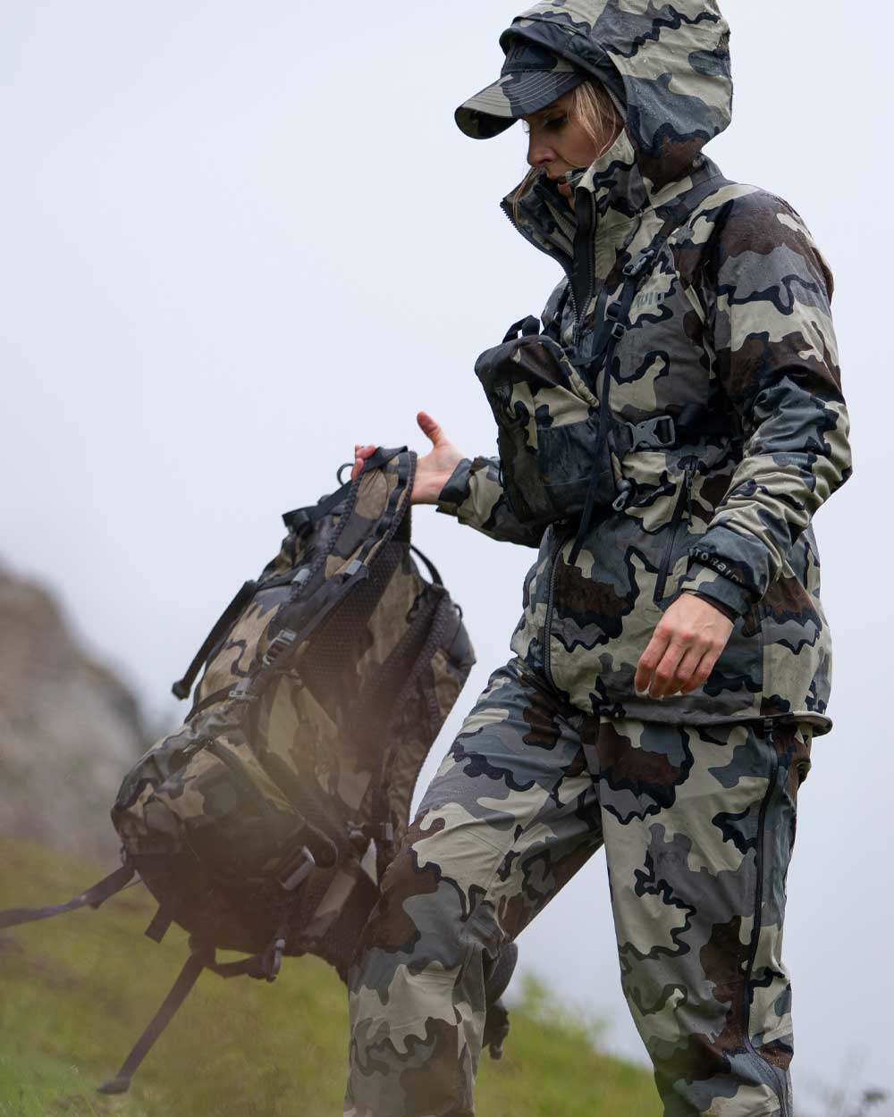 Women's Chugach TR Rain Jacket | Valo - Image 9