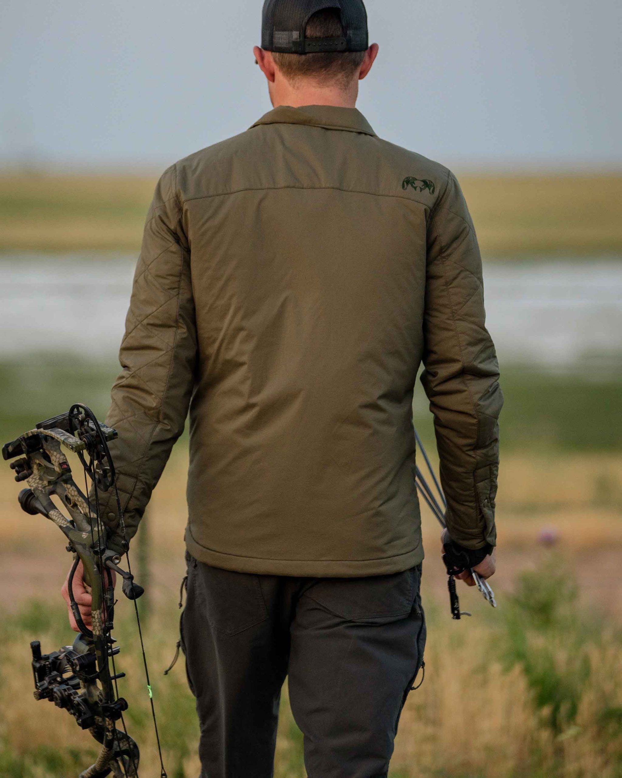 Base Camp Insulated Snap Shirt | Steel Blue - Image 6