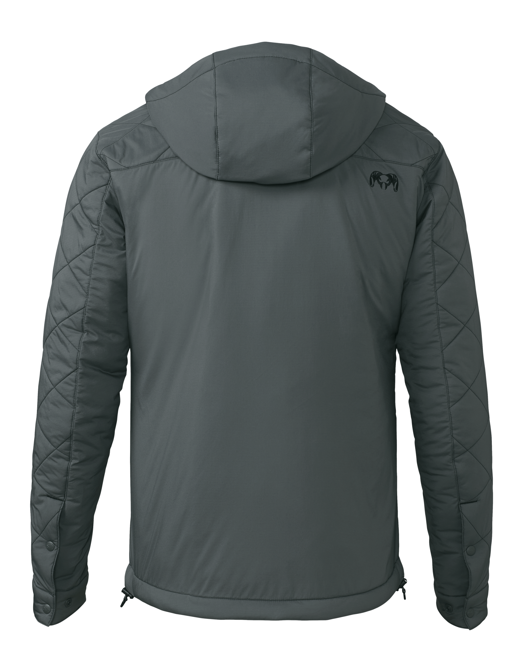 Outlet Granby Hooded Jacket | Gunmetal - Image 2