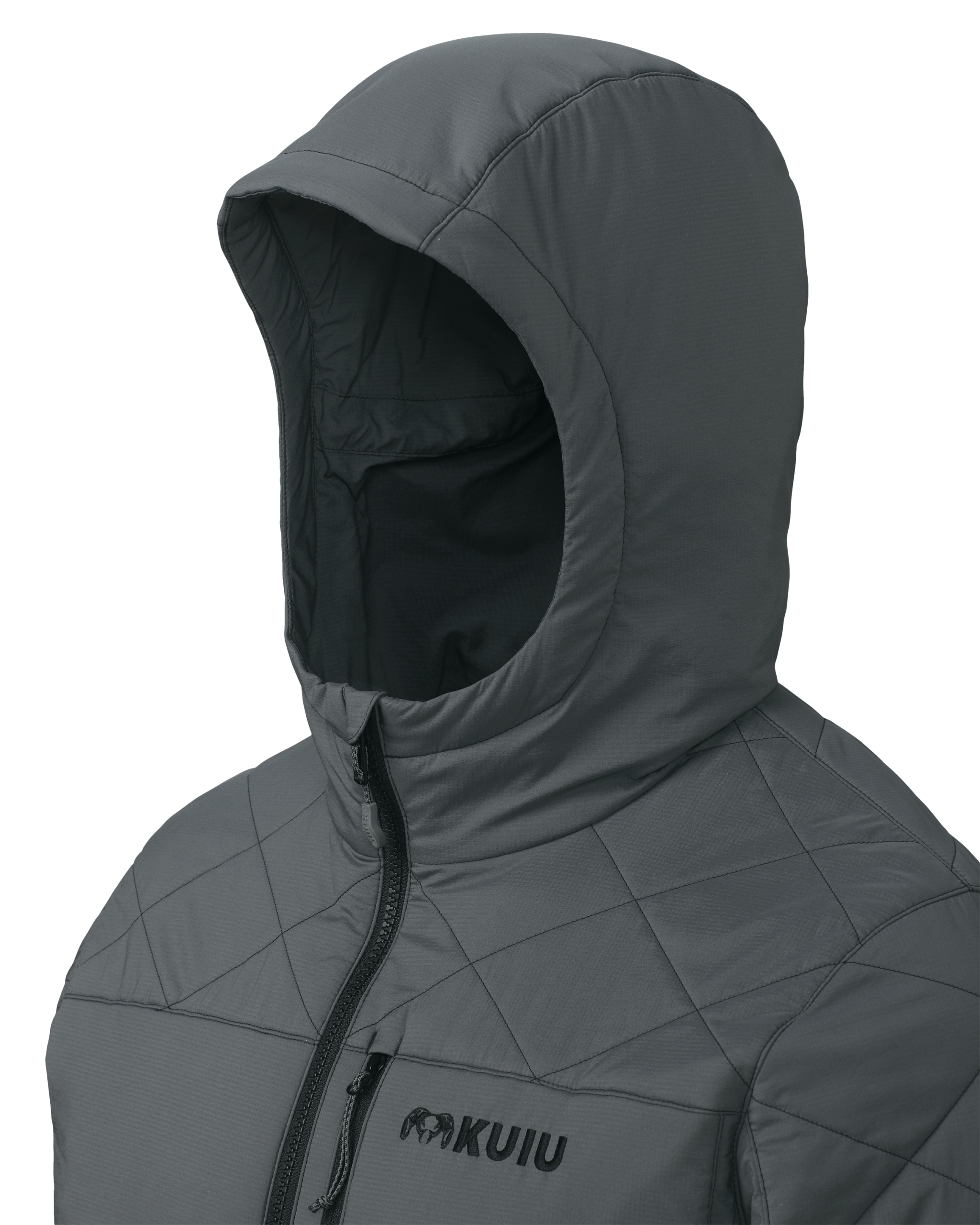 Outlet Granby Hooded Jacket | Gunmetal - Image 3