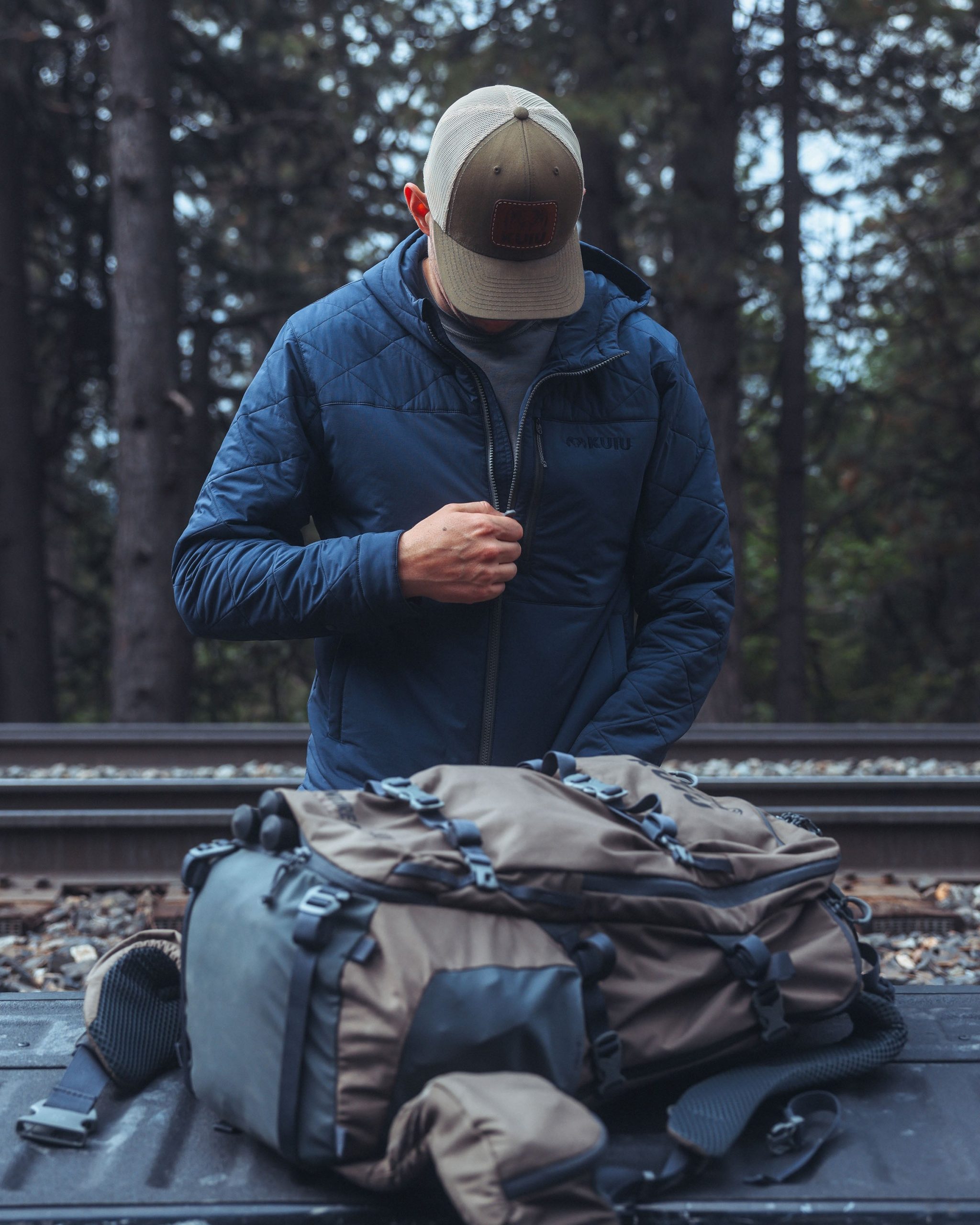 Outlet Granby Hooded Jacket | Bourbon - Image 4