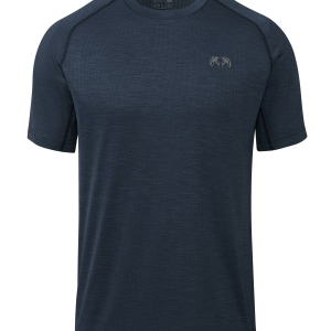 EnduroMesh SS Crew | Midnight Blue Heather