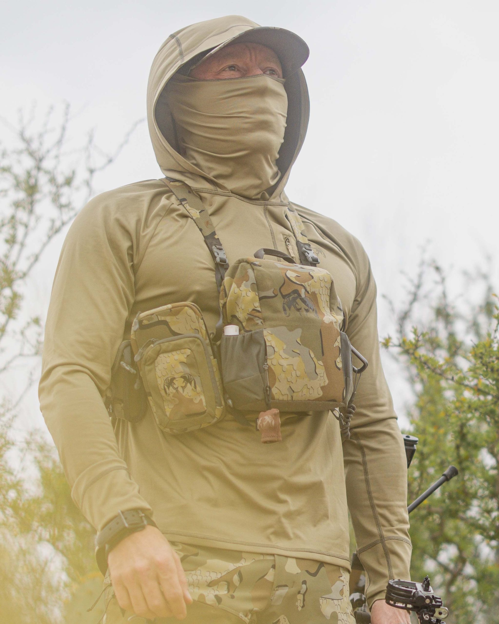 Gila PRO LS Hoodie | Stone - Image 4