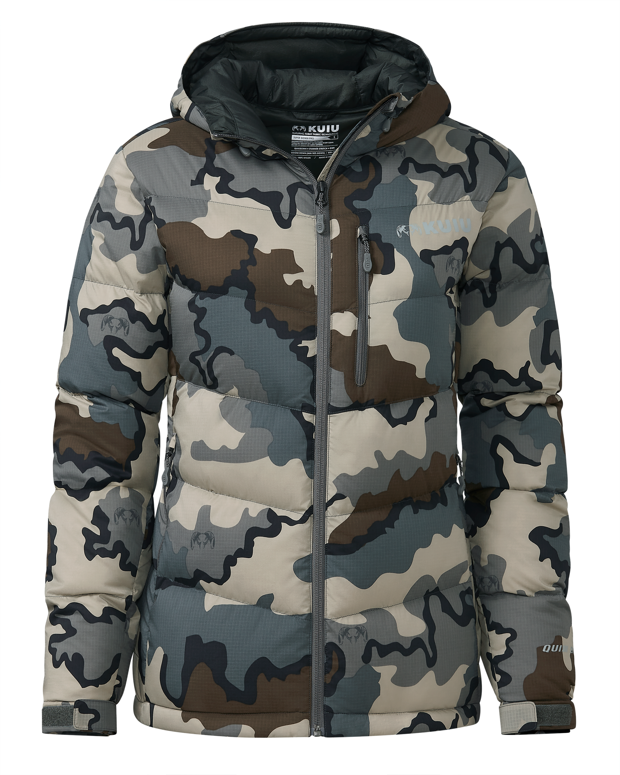 Women's Super Down PRO Hooded Jacket | Vias